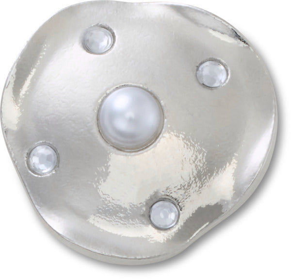 Silver and Pearl Disc