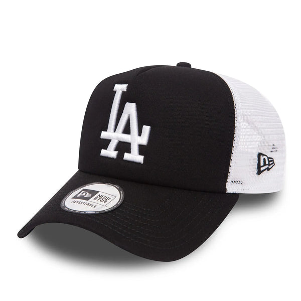 New Era LA Dodgers Clean Black A-Frame Trucker baseball sapka - Sportmania.hu