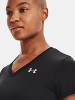 Under Armour Nõi Tech SSV - Solid póló Póló fekete