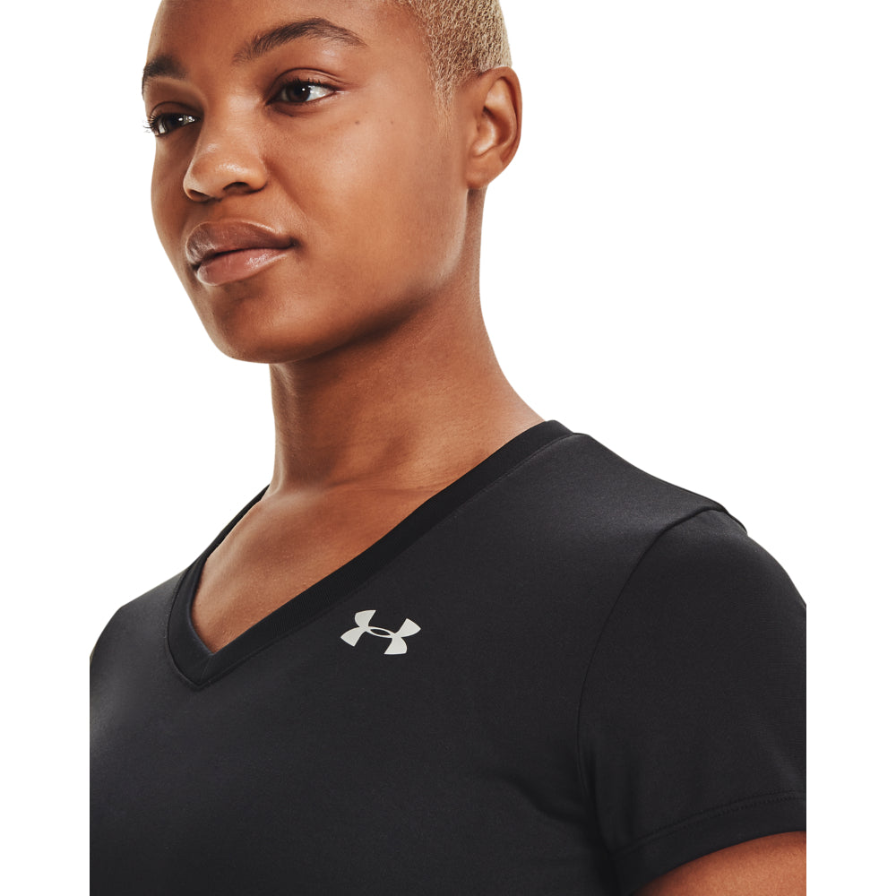 Under Armour Nõi Tech SSV - Solid póló Póló fekete