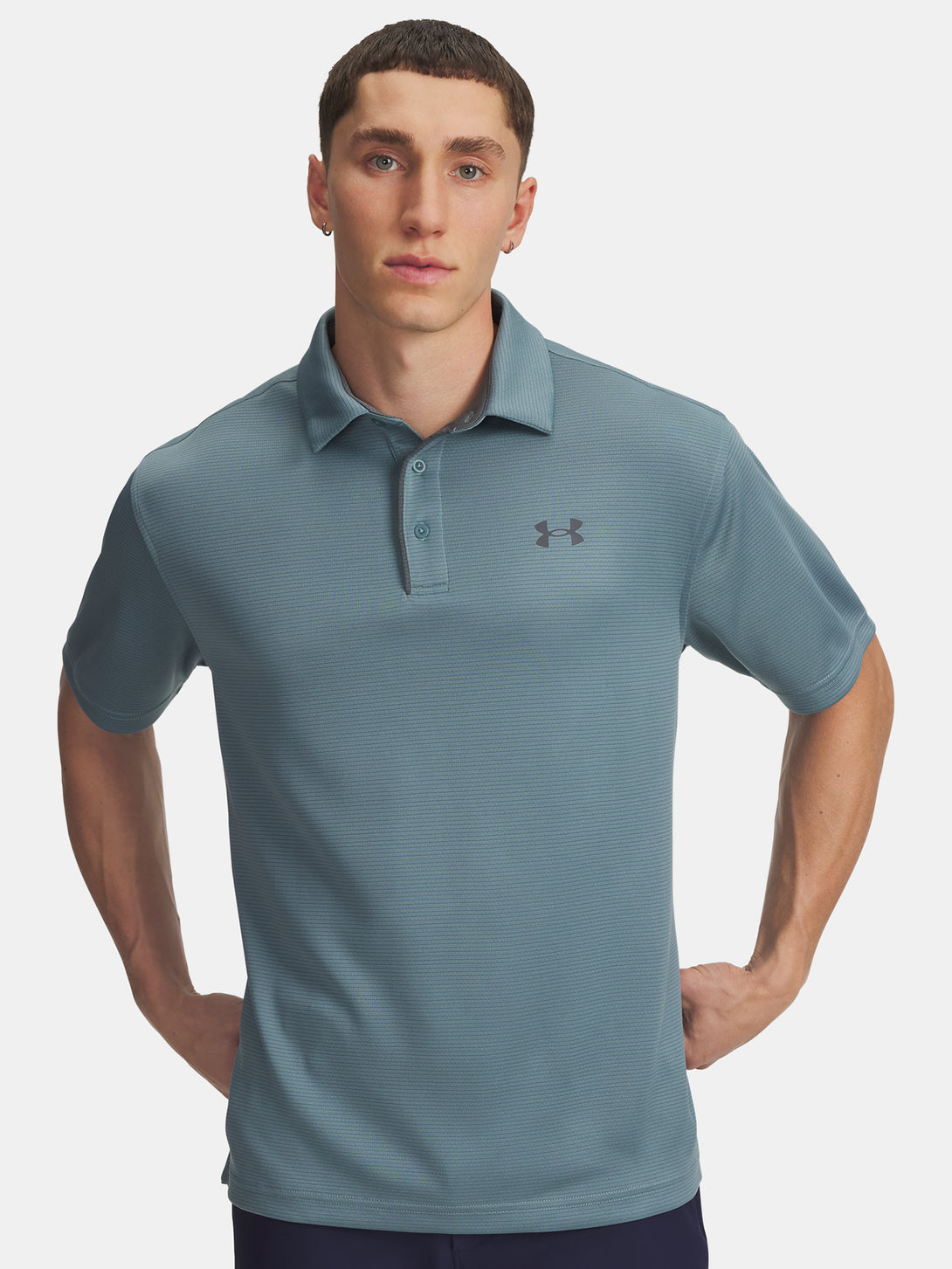 Under Armour Férfi póló Tech Polo-BLU Póló