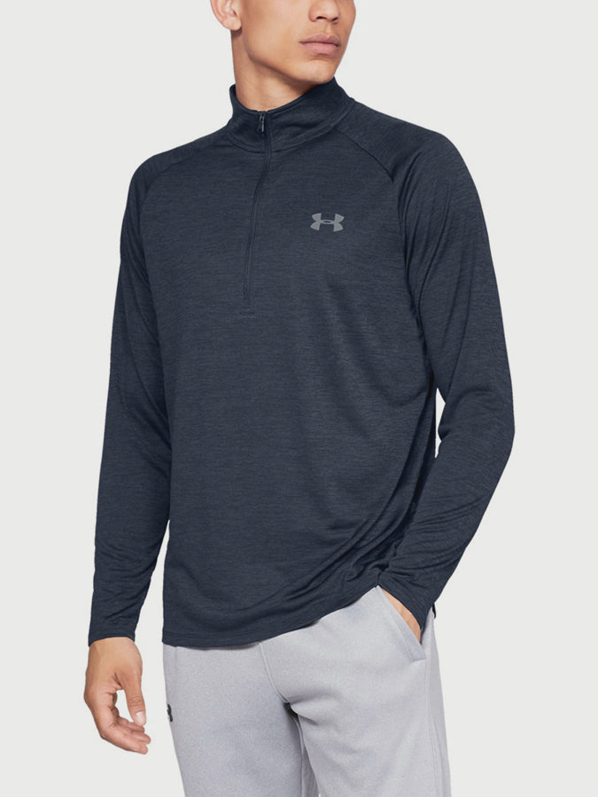 Under Armour Férfi póló Tech 2.0 1/2 Zip Hosszú ujjú póló