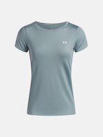 Under Armour Nõi Tech Mesh SS-GRN póló Póló zöld