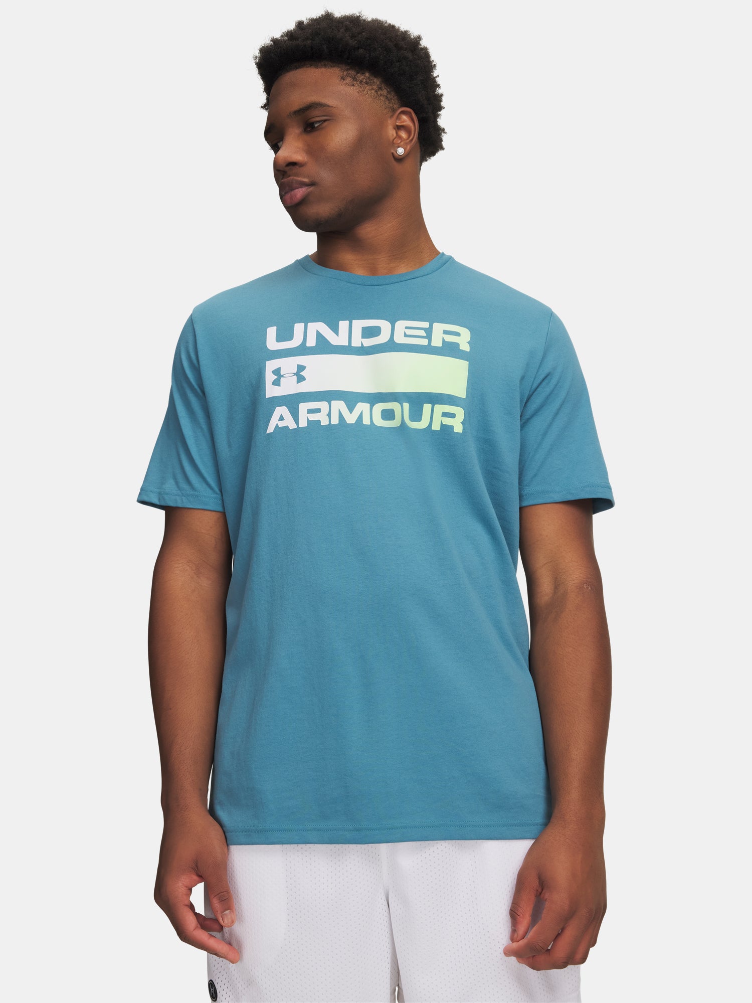 Férfi póló Under Armour UA TEAM ISSUE WORDMARK SS-BLU