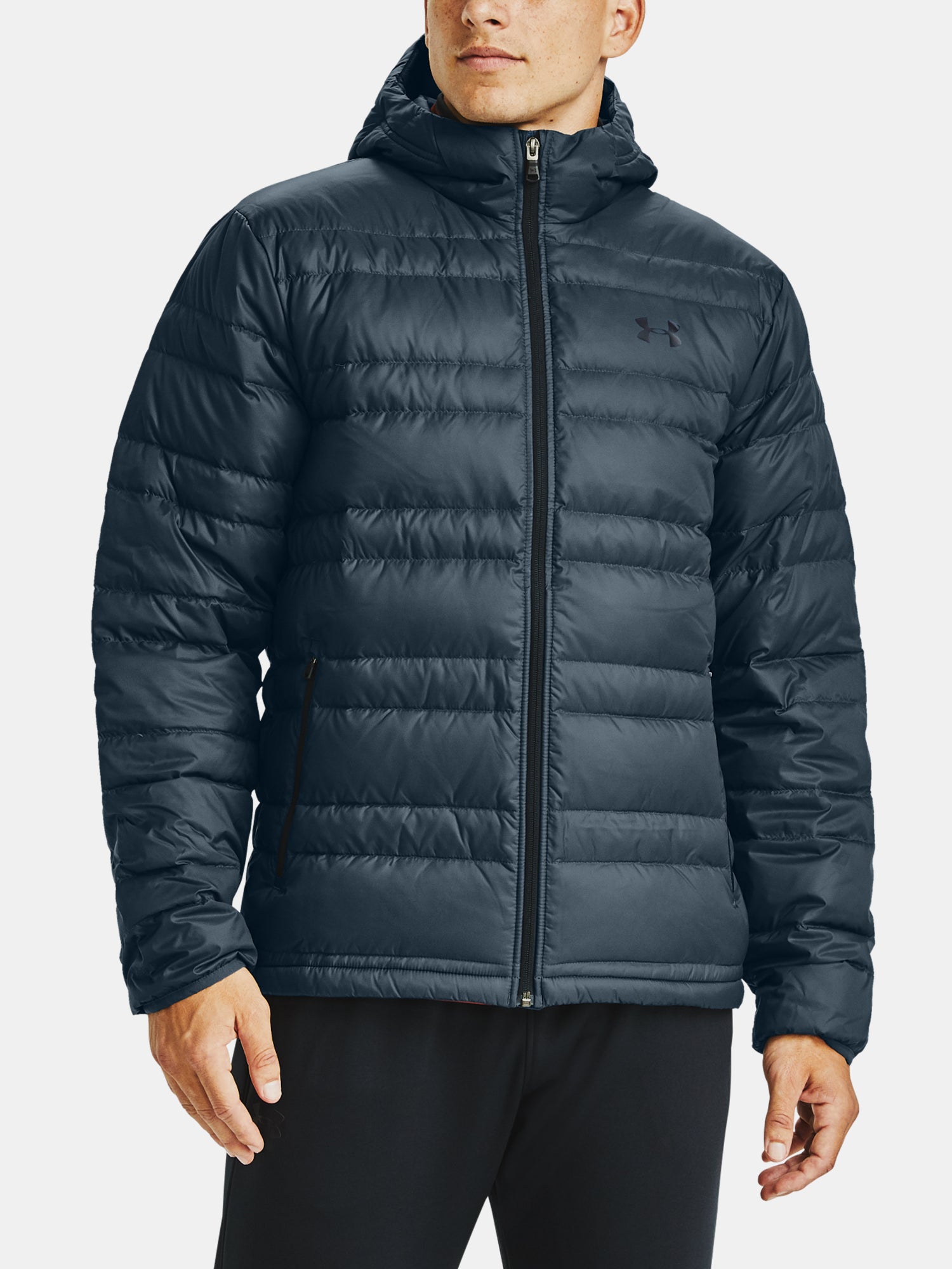 Férfi dzseki Under Armour Armour Down Hooded Jkt
