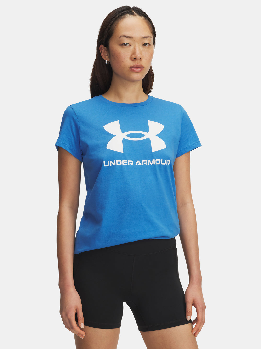 Under Armour Nõi UA Logo SS-BLU póló Póló