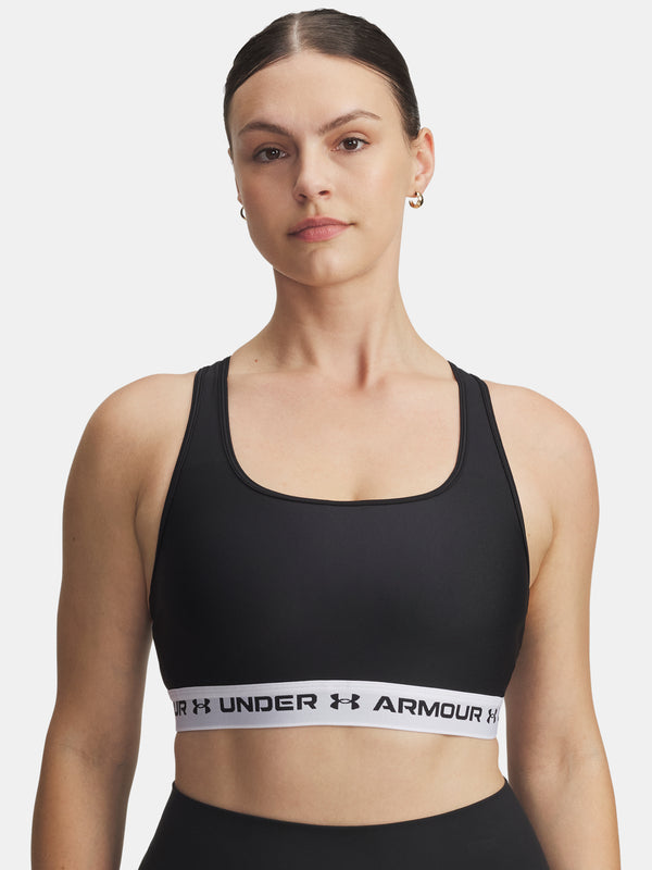 Under Armour Nõi Crossback Mid Bra-BLK melltartó Sportmelltartó