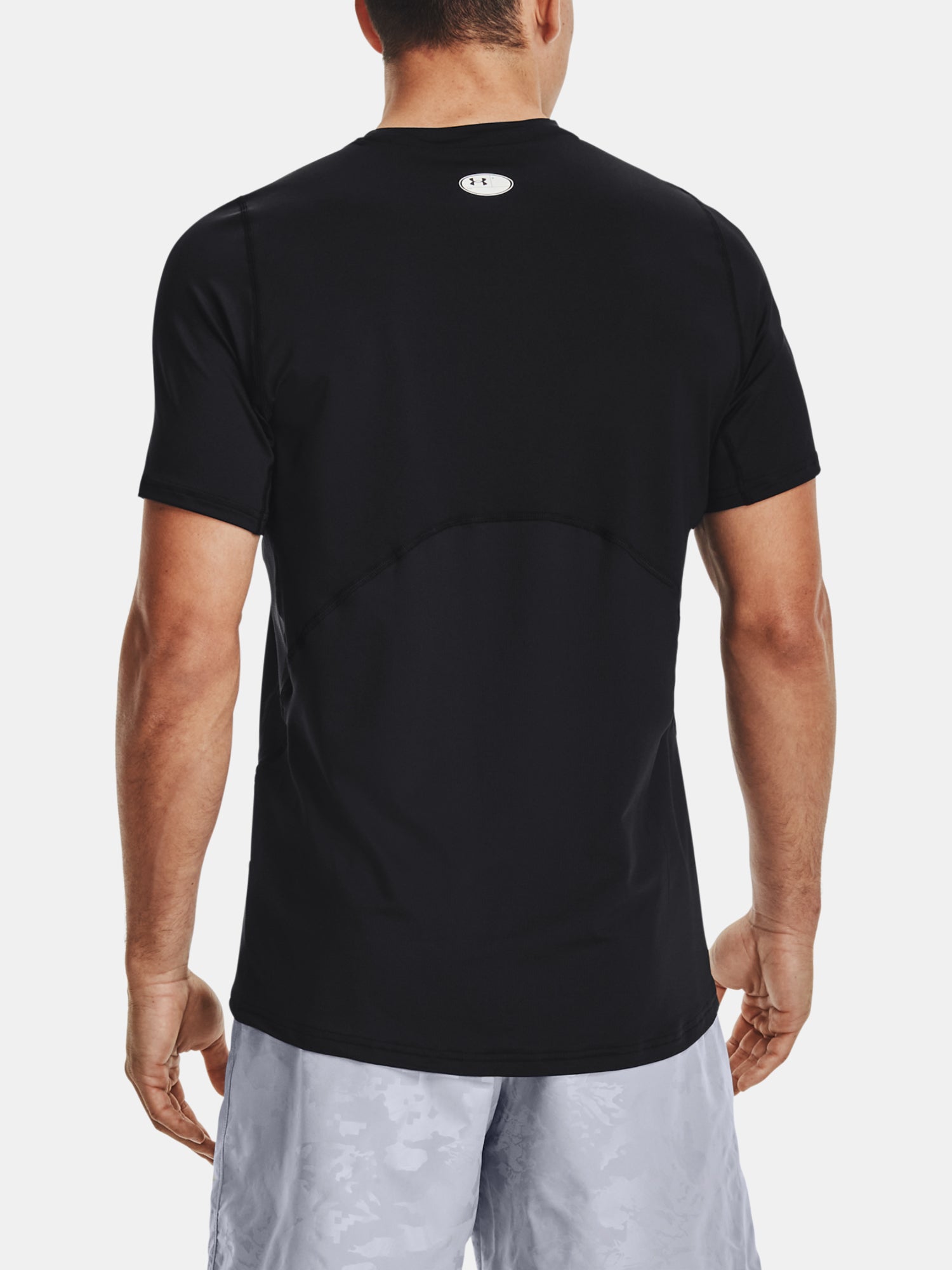 Under Armour Férfi HG Armour Fitted SS póló Póló fekete