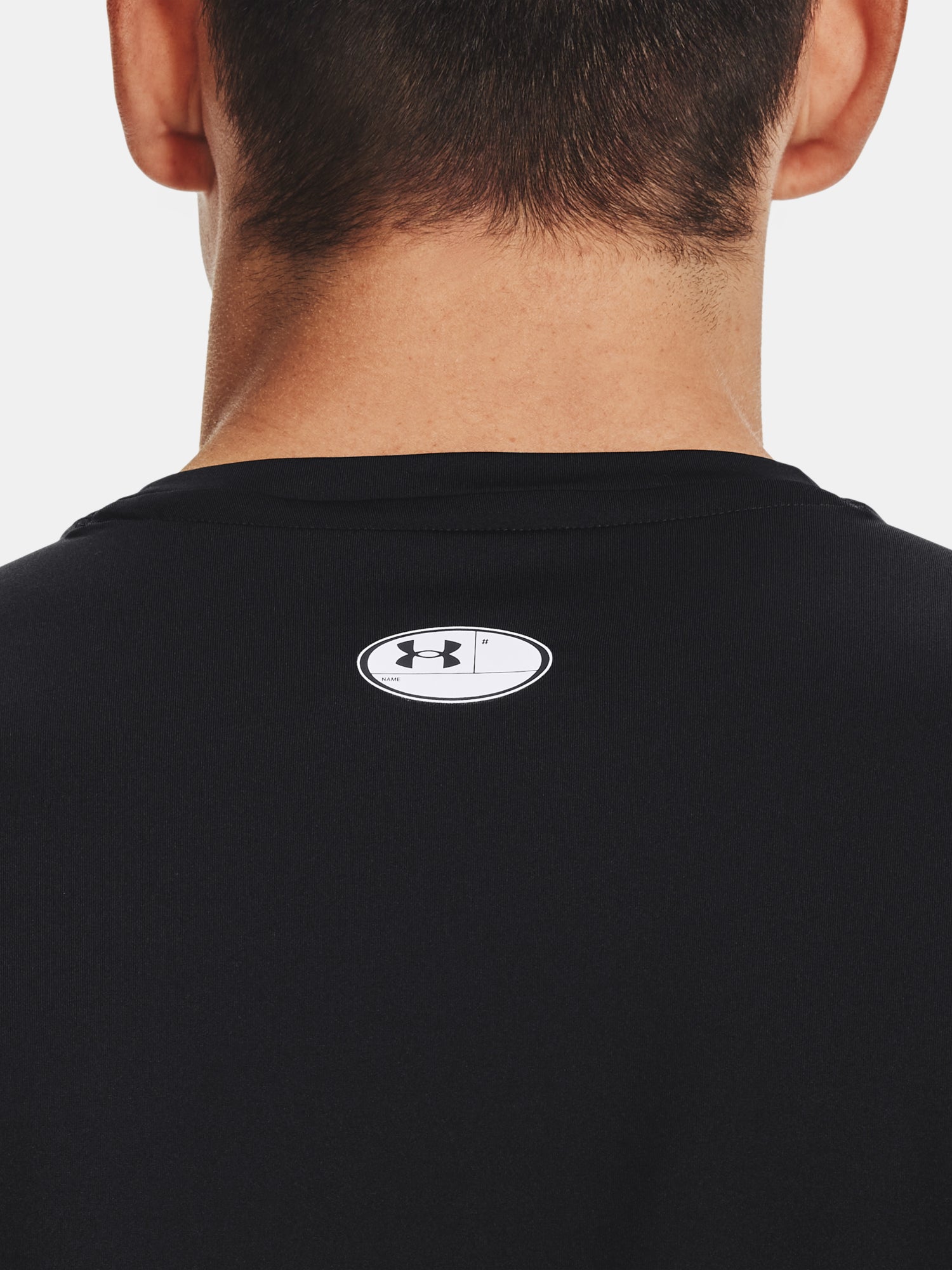 Under Armour Férfi HG Armour Fitted SS póló Póló fekete