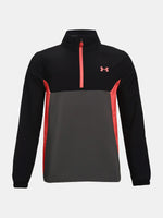 Under Armour Fiú Storm Windstrike HZ Kabát fekete