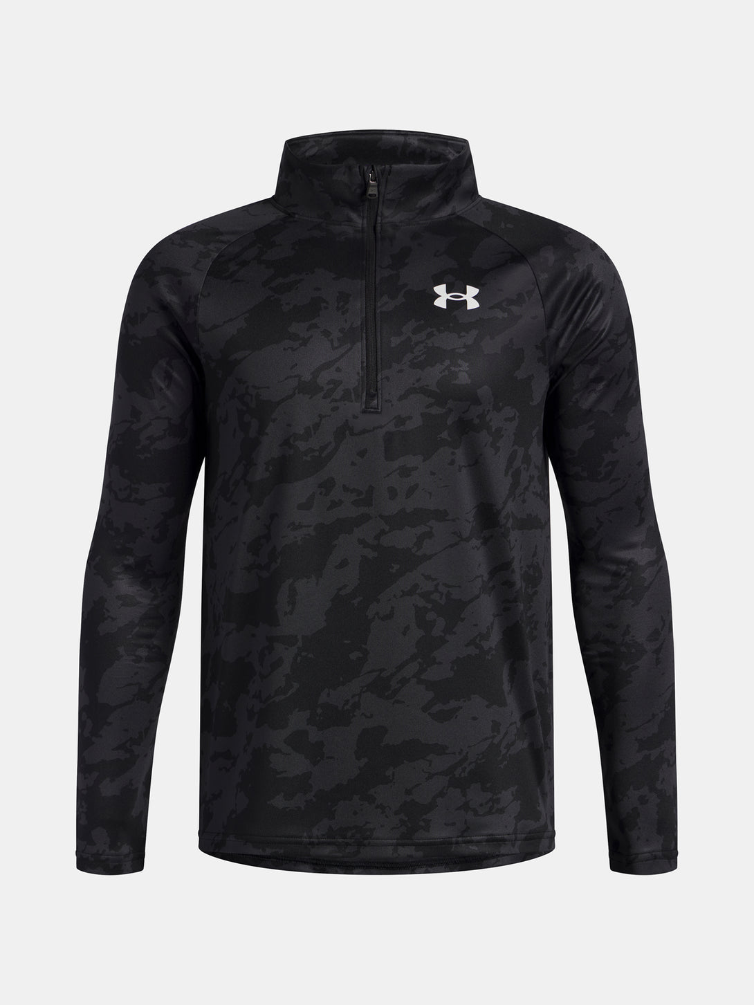 Under Armour Fiú póló UA Tech 2.0 1/2 Zip-BLK Pulóver