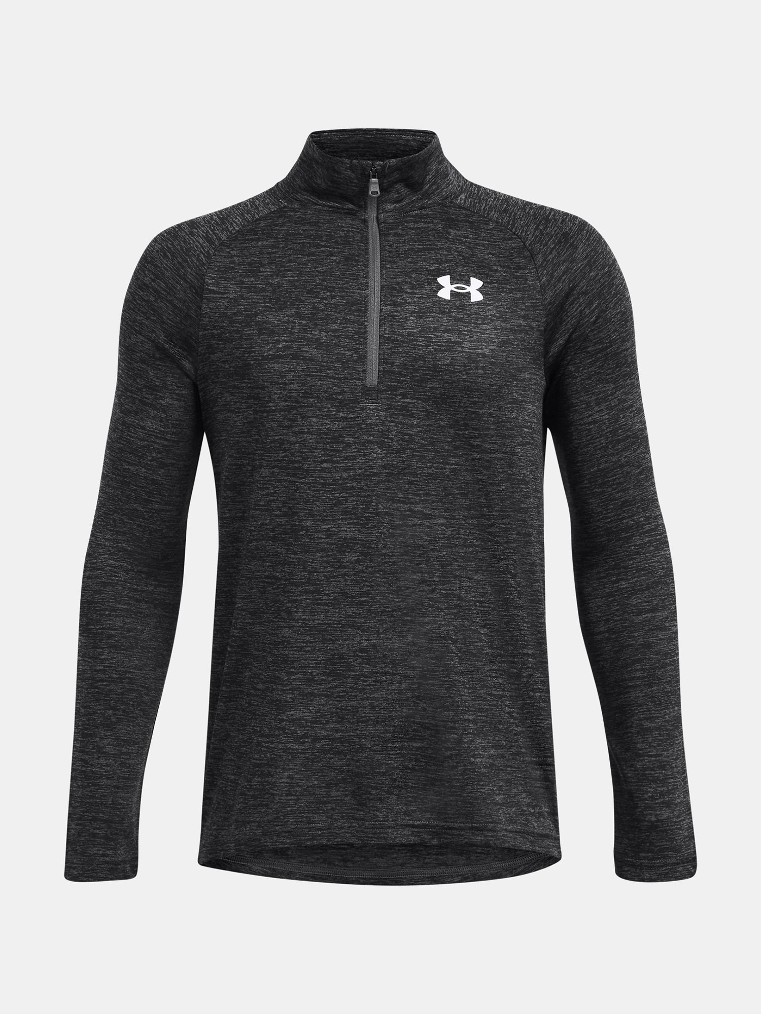 Under Armour Fiú póló UA Tech 2.0 1/2 Zip-GRY Hosszú ujjú póló