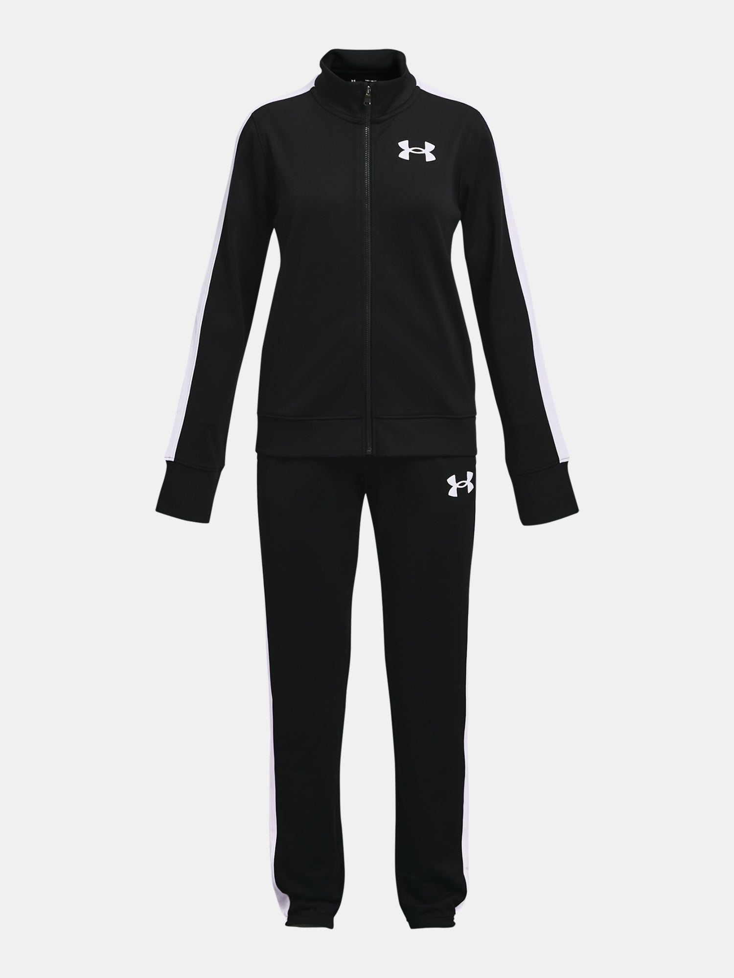 Under Armour Lány szett EM Knit Track Suit Melegítő