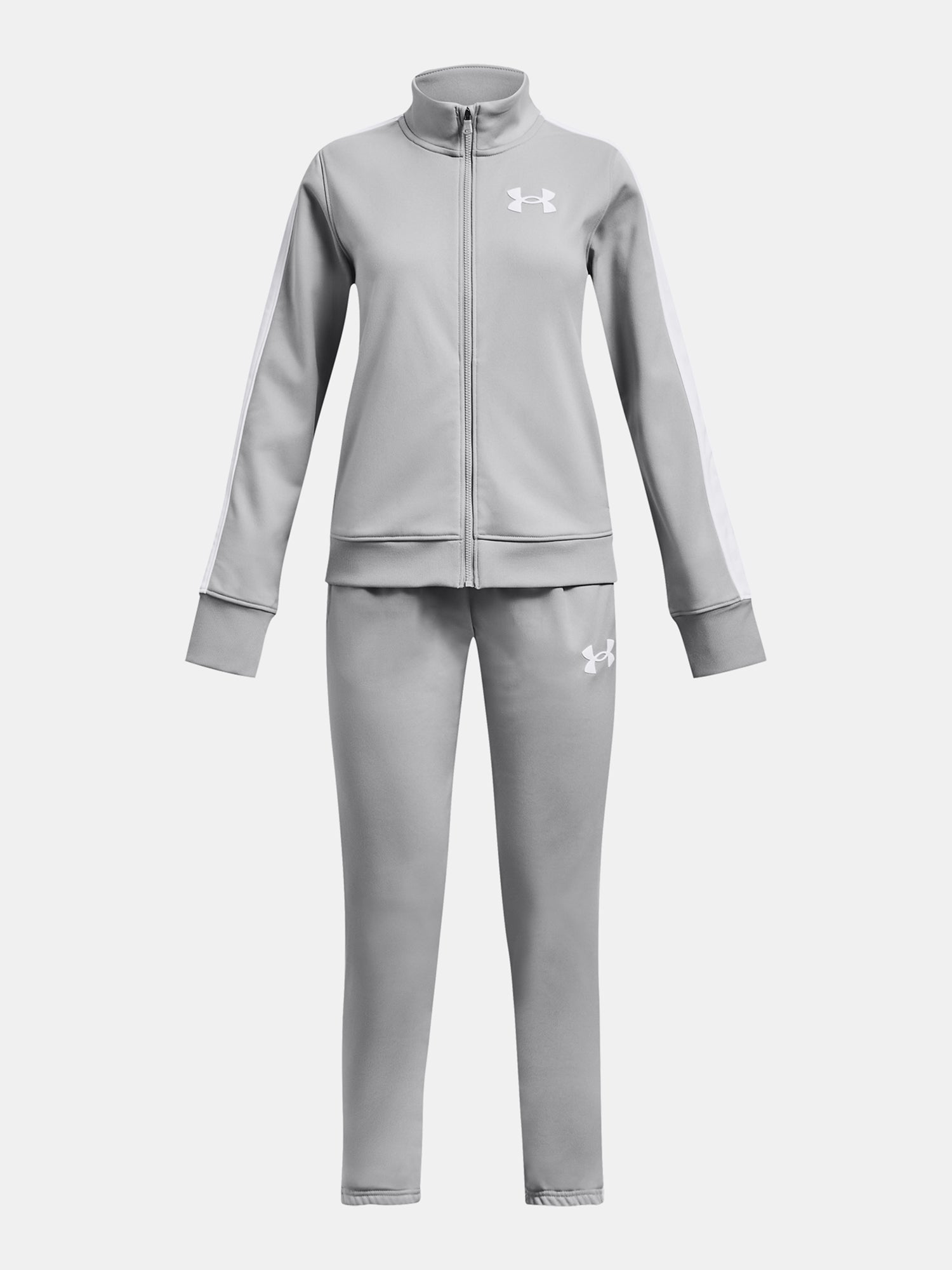 Under Armour Lány szett EM Knit Track Suit Melegítő