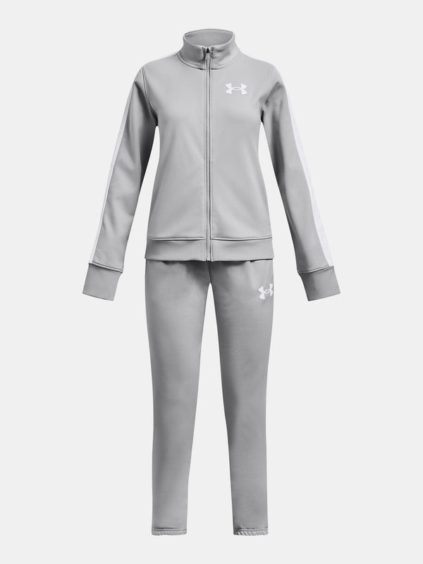 Under Armour Lány szett EM Knit Track Suit Melegítő