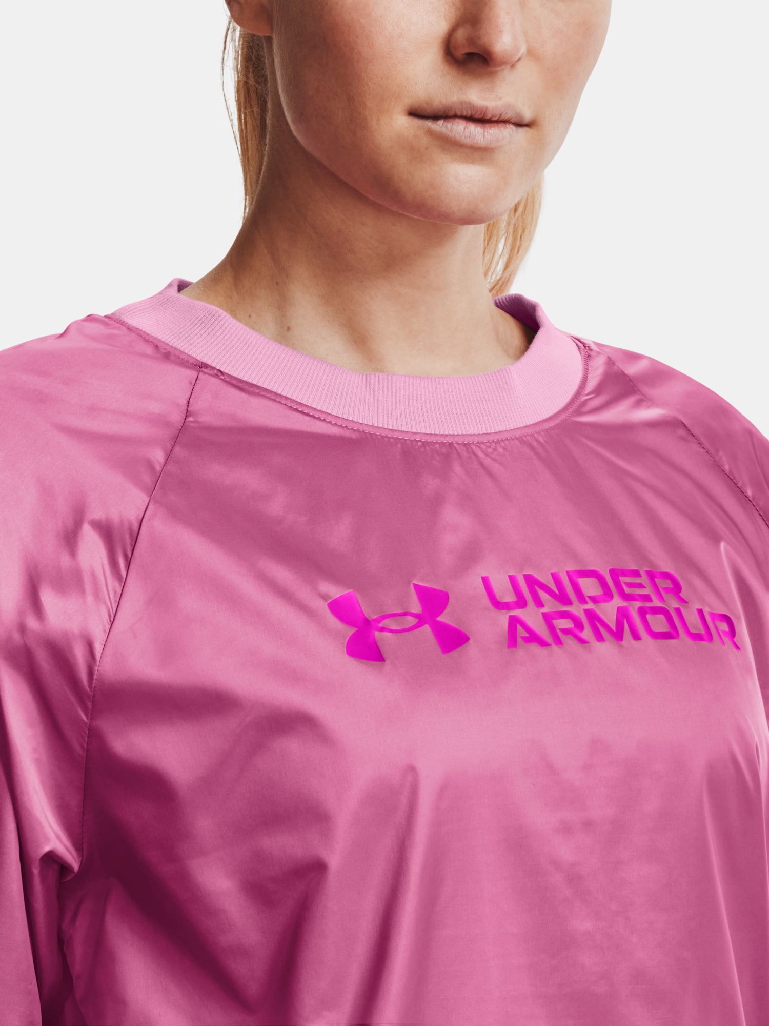Nõi pulóver Under Armour Recover Storm Woven Shine Crew