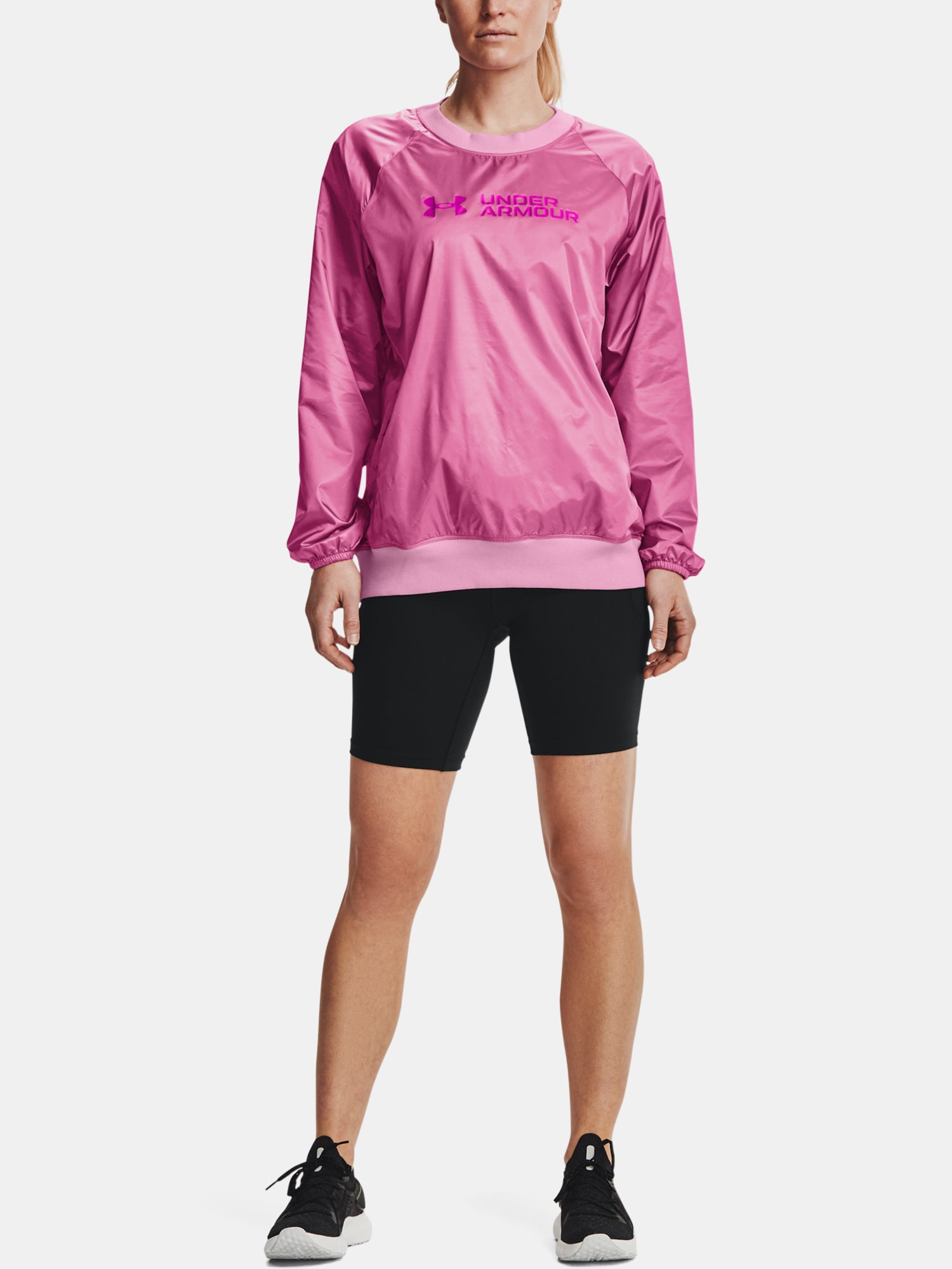 Nõi pulóver Under Armour Recover Storm Woven Shine Crew
