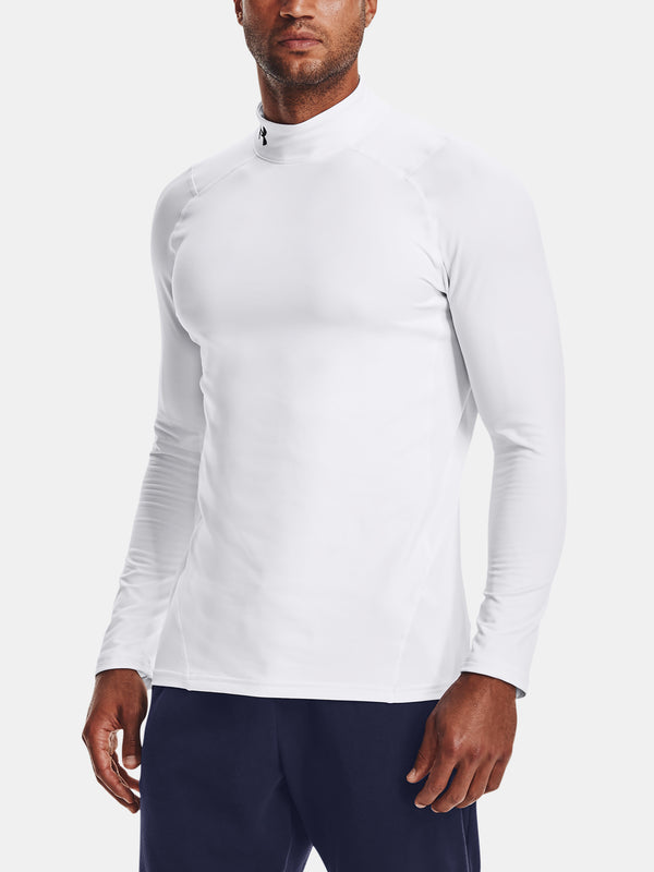 Under Armour Férfi póló UA CG Armour Fitted Mock Hosszú ujjú póló