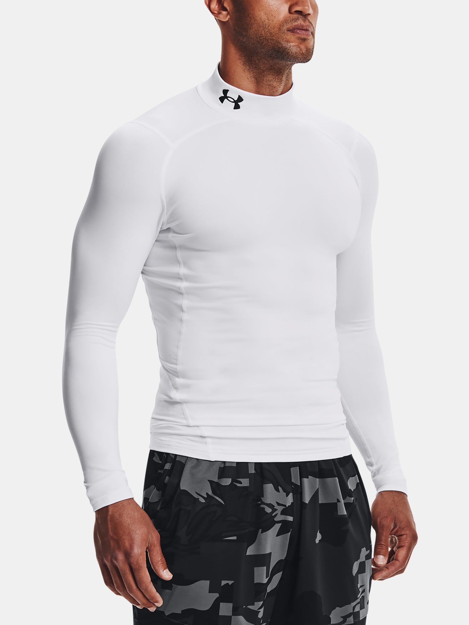Under Armour Férfi póló CG Armour Comp Mock Hosszú ujjú póló