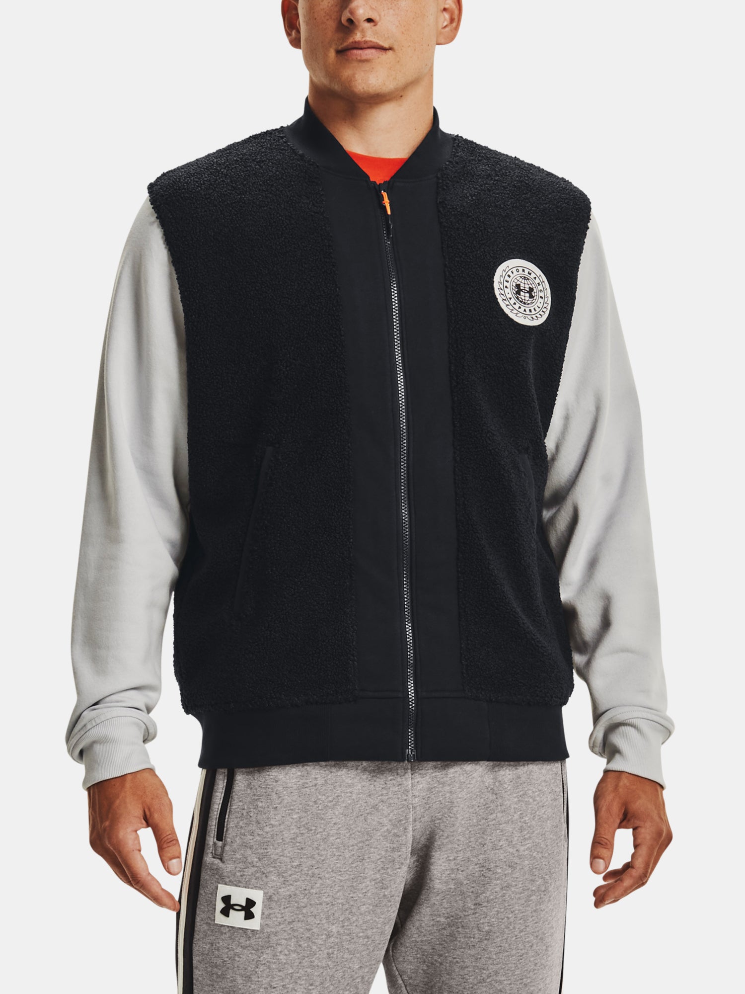 Férfi dzseki Under Armour UA RIVAL FLC ALMA MATER BMBR