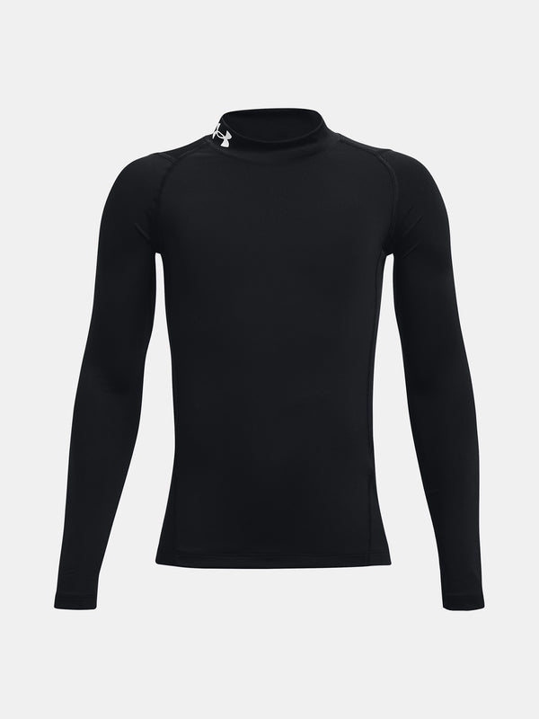 Under Armour Fiú póló UA HG Armour Mock LS Aláöltözet