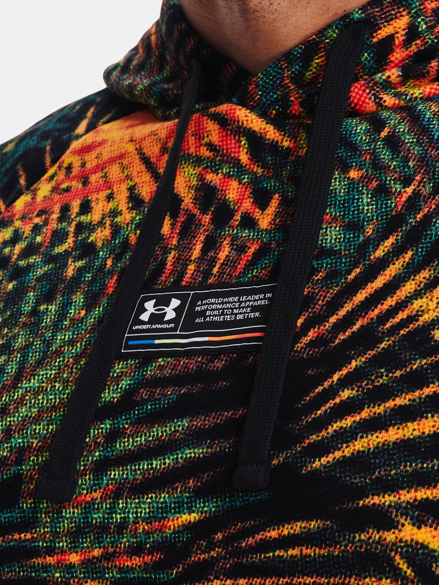 Férfi pulóver Under Armour UA Rival Flc Sport Palm HD