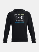 Férfi pulóver Under Armour UA Rival Flc Graphic Hoodie