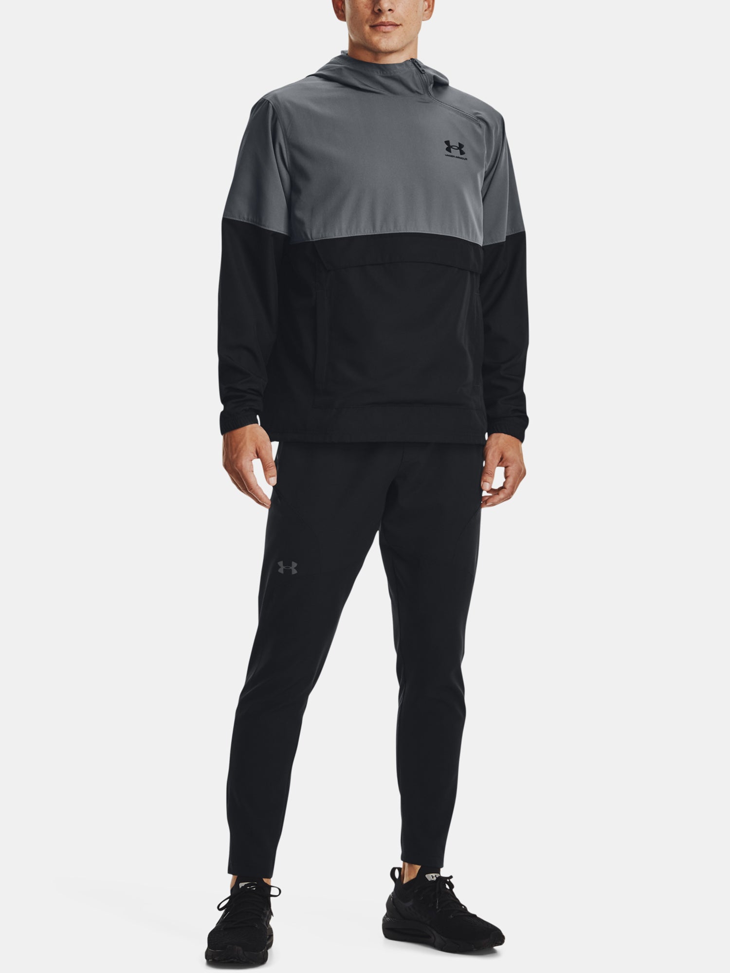 Férfi dzseki Under Armour UA Storm WOVEN ASYM ZIP PULLOVER