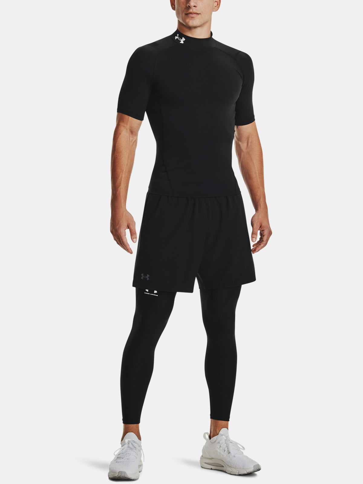 Férfi póló Under Armour UA HG Armour Comp Mock SS