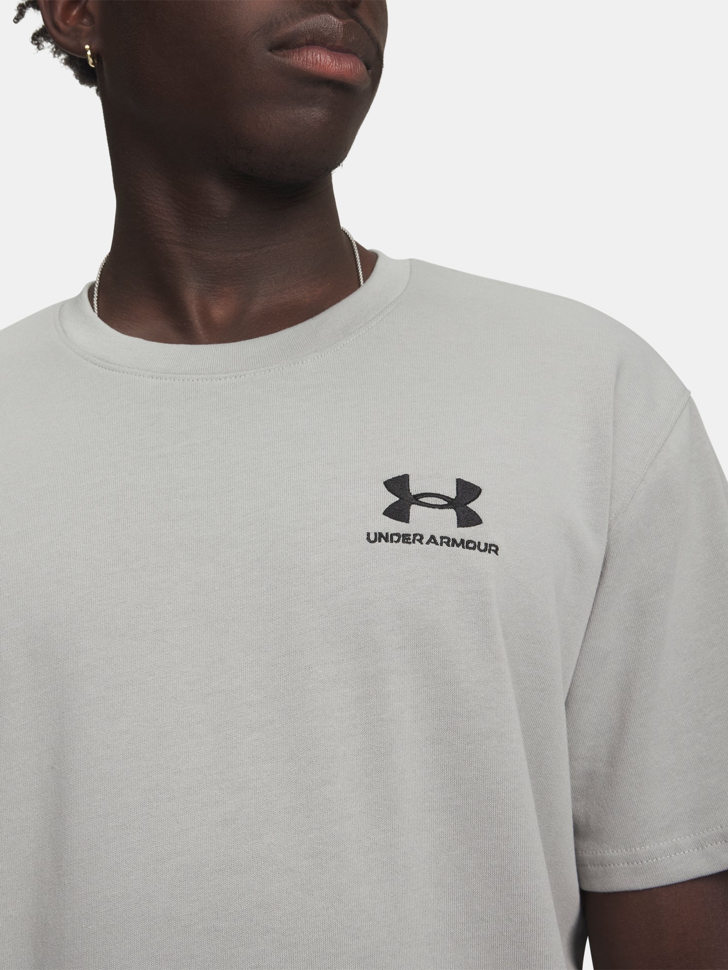 Férfi póló Under Armour UA M LOGO EMB HEAVYWEIGHT SS