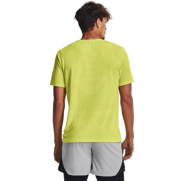 Under Armour Férfi póló UA SEAMLESS STRIDE SS Póló sárga