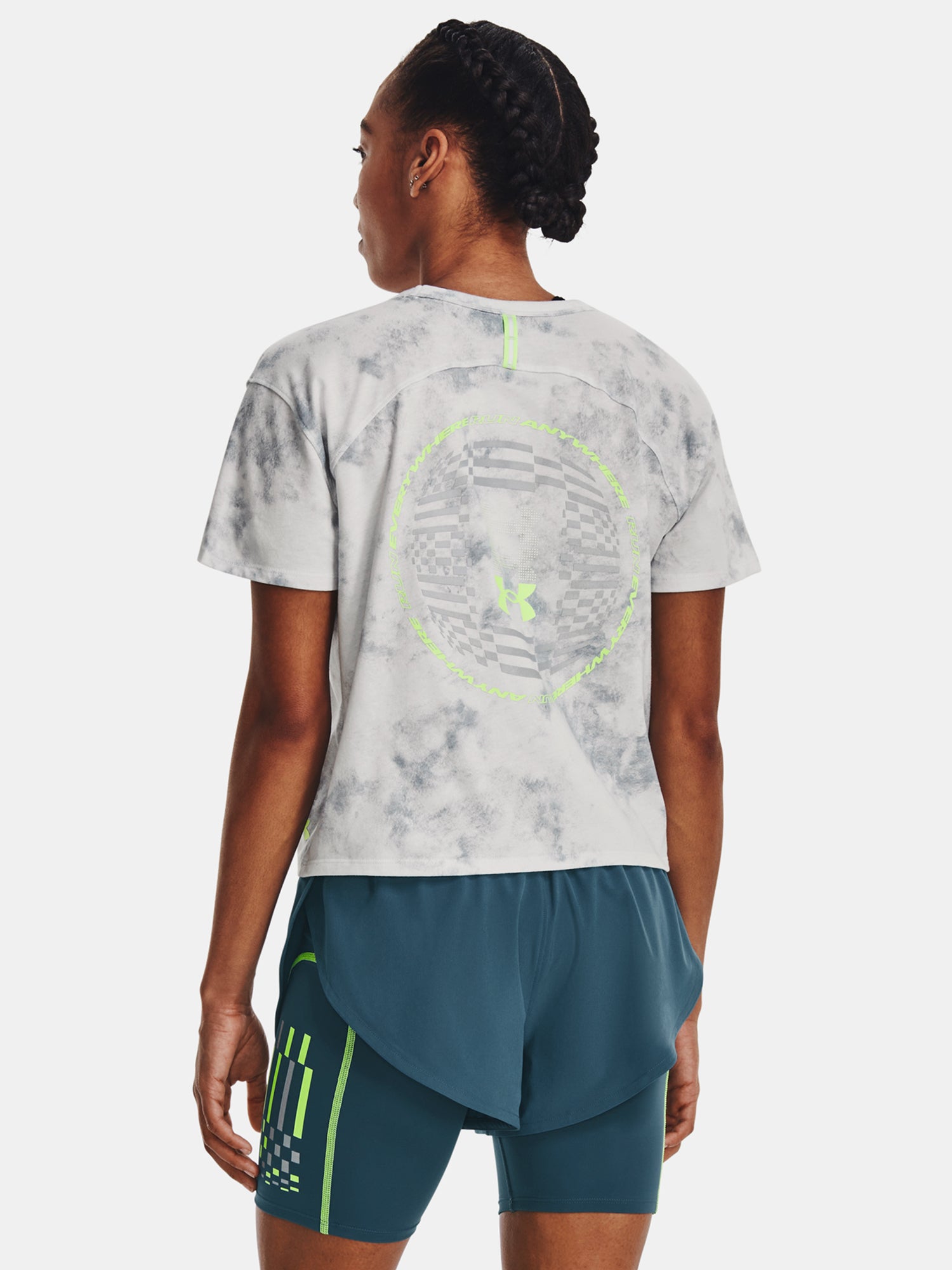 Nõi póló Under Armour UA Run Anywhere Graphic SS