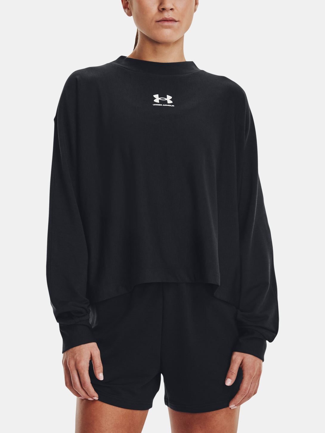 Under Armour Nõi pulóver UA Rival Terry Oversized Crw Pulóver