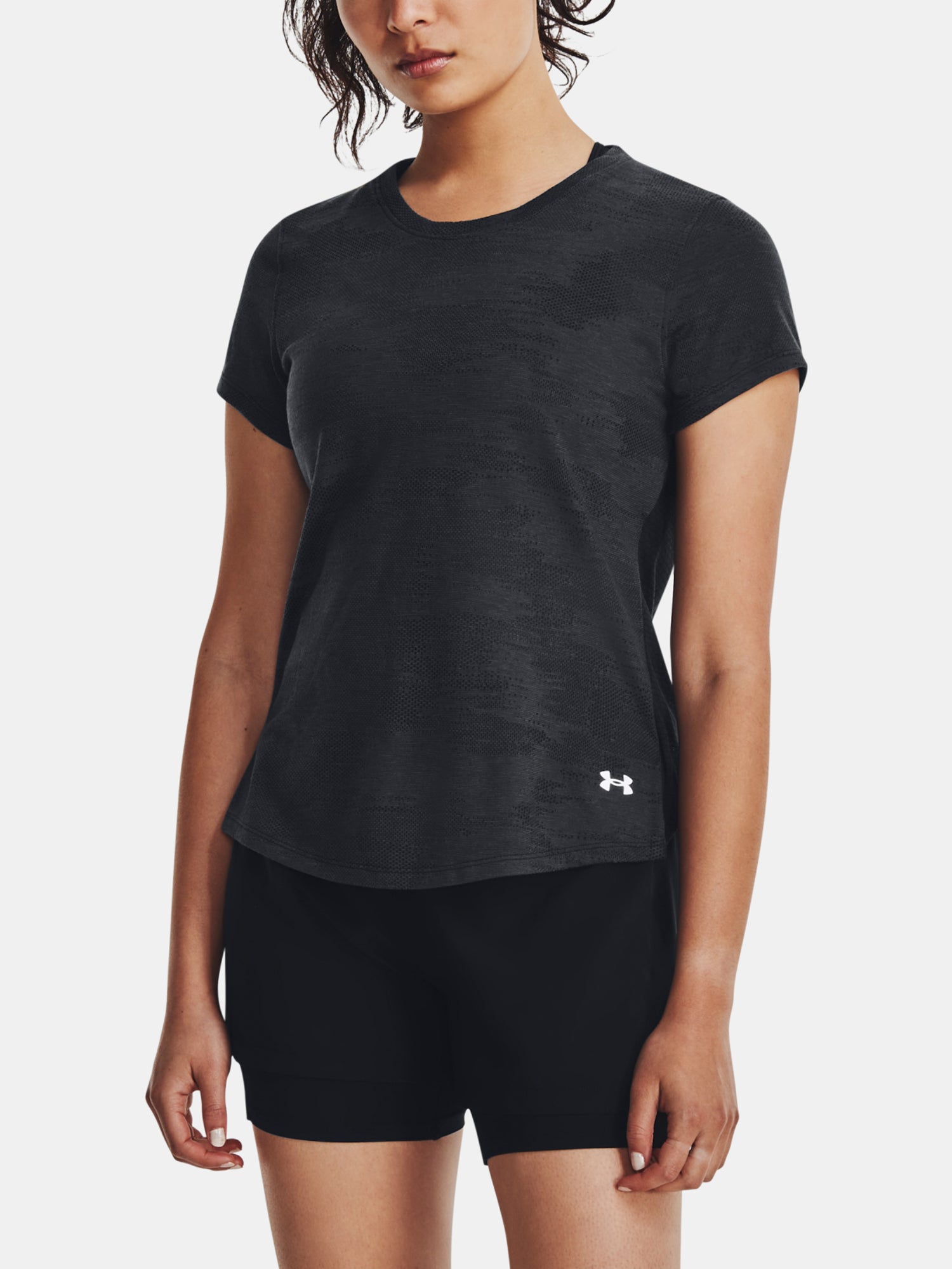 Dámské triko Under Armour UA Streaker Speed Camo SS