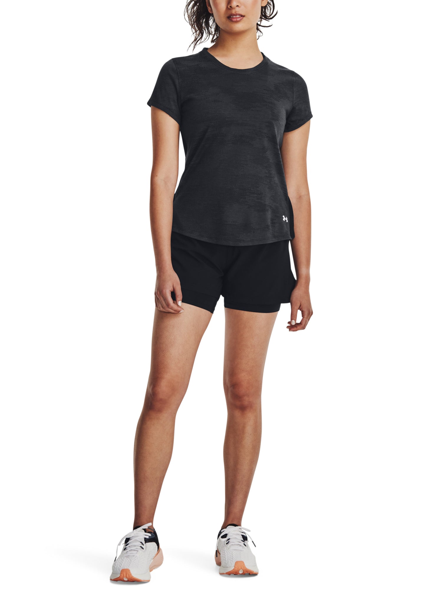 Dámské triko Under Armour UA Streaker Speed Camo SS