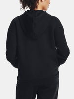 Under Armour Nõi Essential Fleece FZ Kapucnis pulóver  fekete