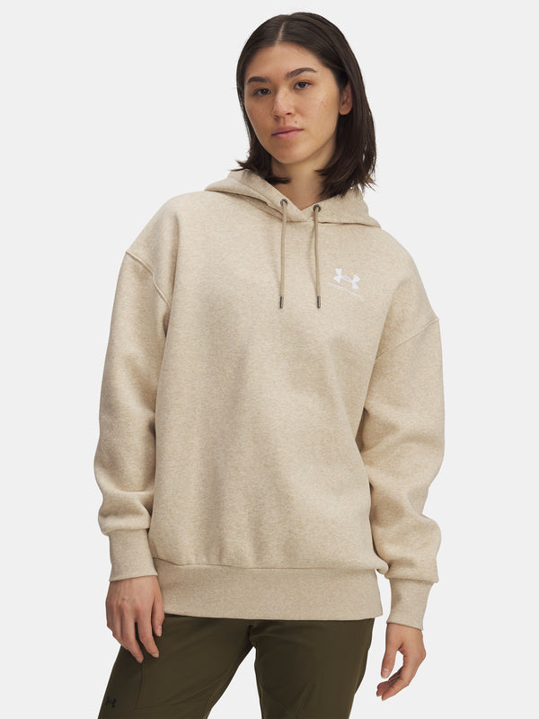Under Armour Nõi pulóver UA Icon Fleece OS Hoodie-BRN Pulóver