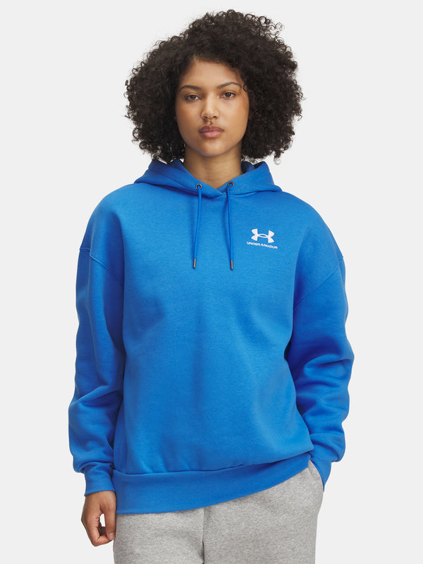 Under Armour Nõi pulóver UA Icon Fleece OS Hoodie-BLU Pulóver