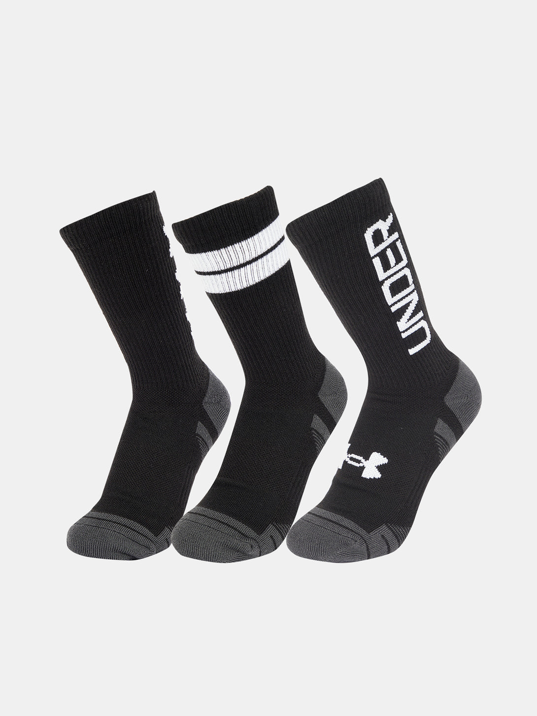 Under Armour Unisex zokni UA Perf Tech Nov Crew (3 pár) Zokni