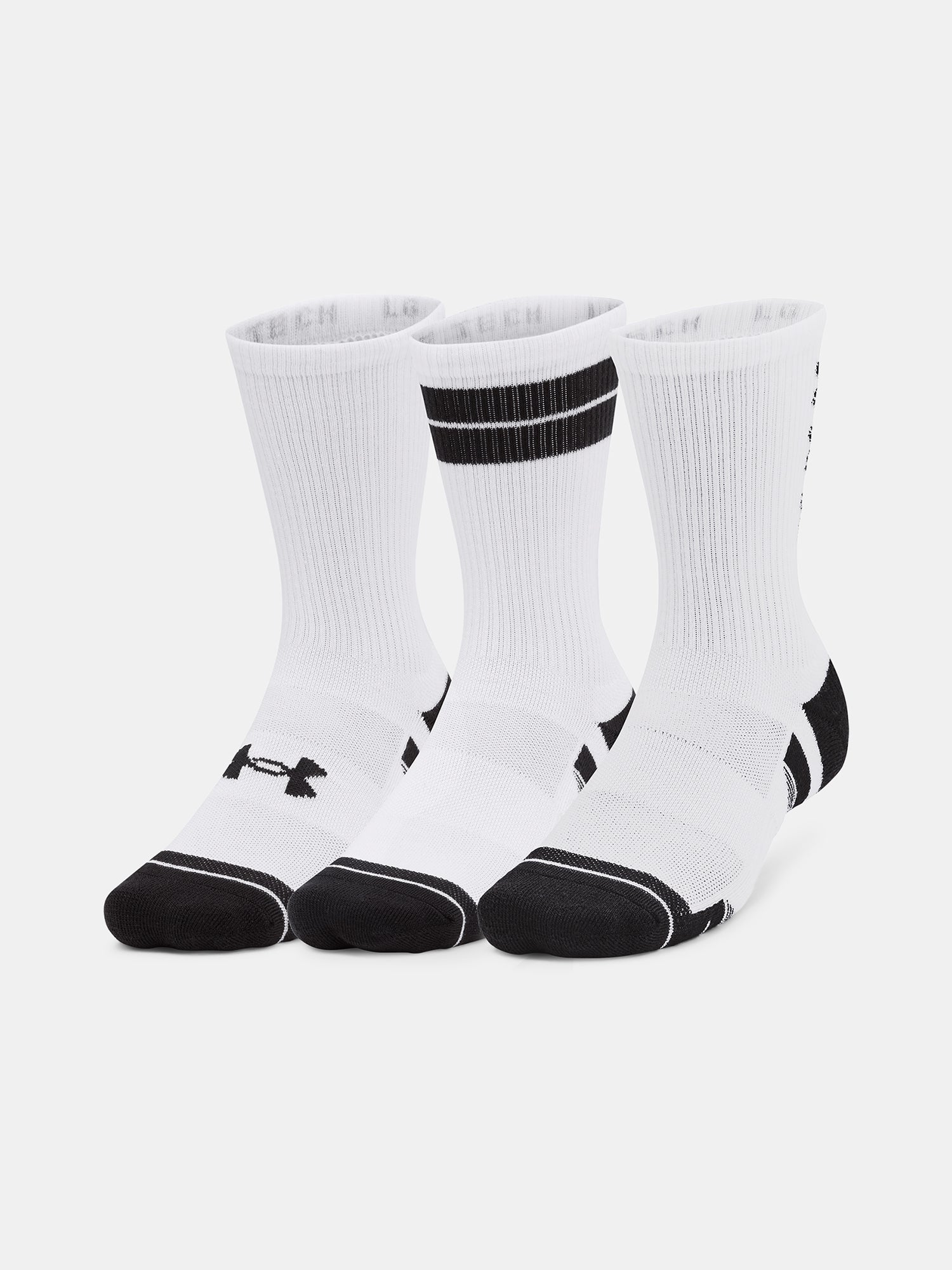 Under Armour Unisex zokni UA Perf Tech Nov Crew (3 pár) Zokni