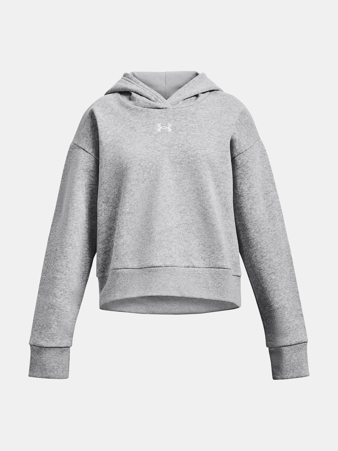 Under Armour Lány UA Rival Fleece Crop Hoodie pulóver Pulóver