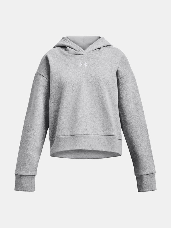 Under Armour Lány UA Rival Fleece Crop Hoodie pulóver Pulóver