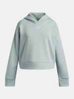 Lány pulóver Under Armour UA Rival Fleece Hoodie-BLU