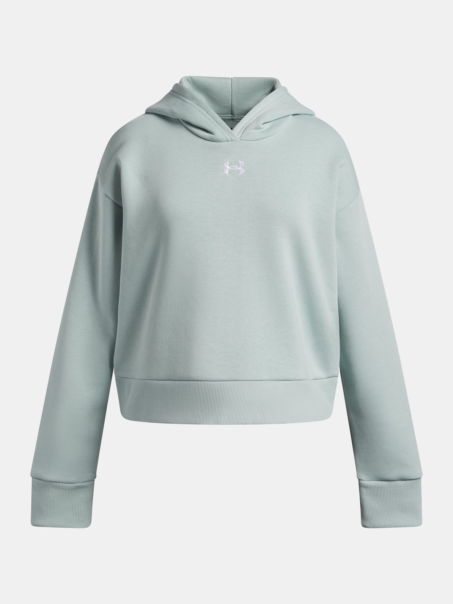 Lány pulóver Under Armour UA Rival Fleece Hoodie-BLU