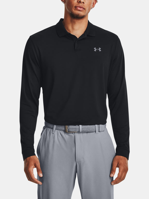 Under Armour Férfi póló UA Performance 3.0 LS Polo Hosszú ujjú póló