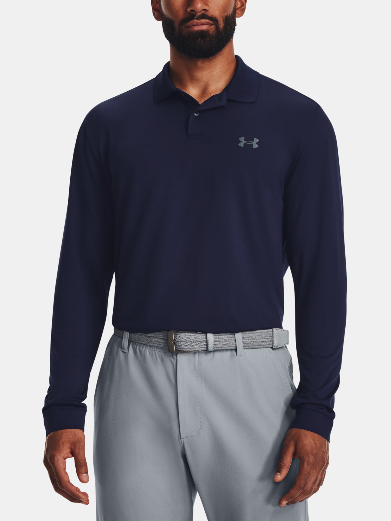 Under Armour Férfi póló UA Performance 3.0 LS Polo Hosszú ujjú póló
