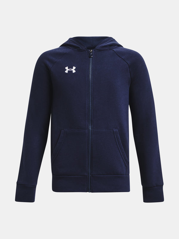 Under Armour Fiú pulóver UA Rival Fleece FZ Hoodie Kapucnis pulóver 