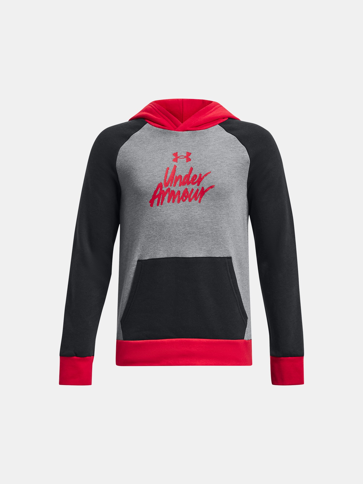 Under Armour Fiú pulóver UA Rival Fleece Script CB HD Pulóver