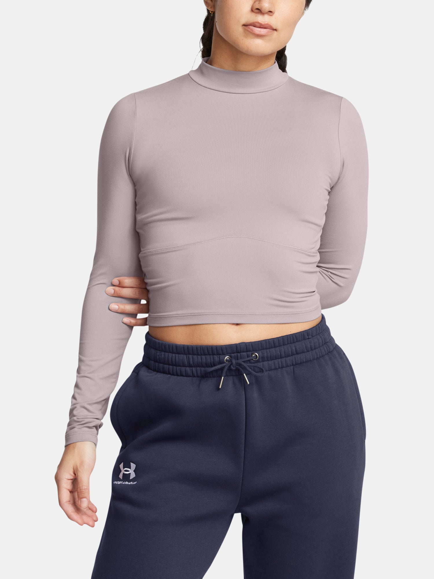 Under Armour Nõi póló UA Meridian LS Mock Aláöltözet