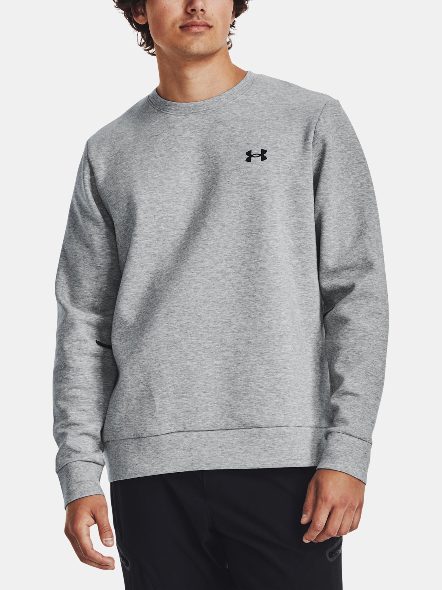 Under Armour Férfi pulóver UA Unstoppable Flc Crew Pulóver